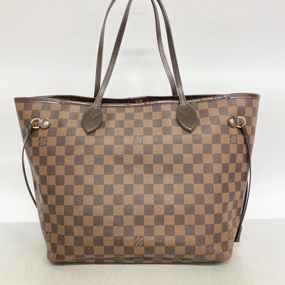 LOUIS VUITTON Brown Damier Neverfull MM Tote Bag - Picture 10 of 10